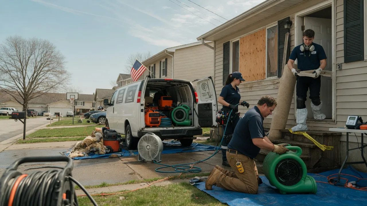 Water Damage Restoration in Calliham, TX near me